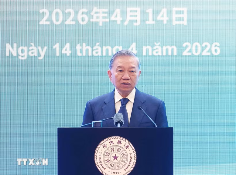 Tổng Bí thư, Chủ tịch nước Tô Lâm phát biểu chính sách tại Đại học Thanh Hoa (Trung Quốc)